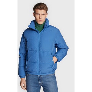 Niebieska kurtka United Colors Of Benetton w stylu casual