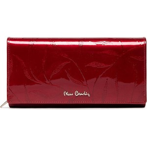 Czerwony portfel Pierre Cardin