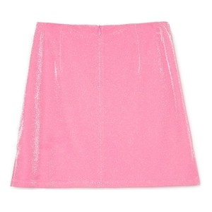 Różowa spódnica Cropp mini z dzianiny