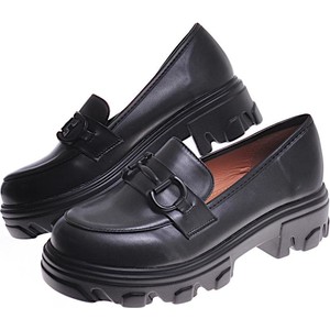 Czarne buty Pantofelek24 na platformie