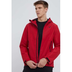 Czerwona kurtka 4F w sportowym stylu