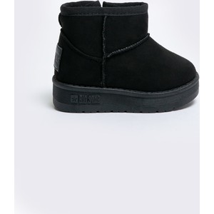 Czarne buty dziecięce zimowe Big Star dla dziewczynek