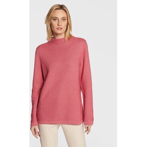 Różowy sweter Olsen w stylu casual