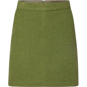 Zielona spódnica Marie Lund z wełny