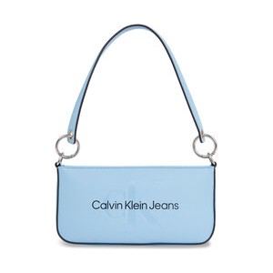Niebieska torebka Calvin Klein na ramię średnia