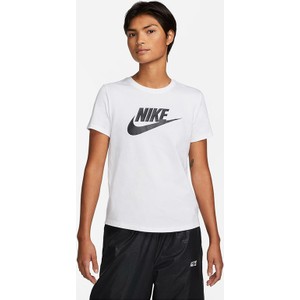 Bluzka Nike z okrągłym dekoltem z krótkim rękawem