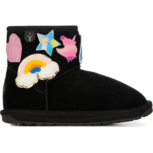 Buty dziecięce zimowe Emu Australia z zamszu