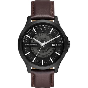 Armani Exchange zegarek męski kolor czarny