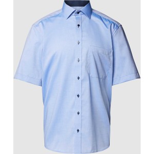 Niebieska koszula Eterna w stylu casual