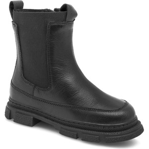 Czarne buty dziecięce zimowe Lasocki Kids dla chłopców