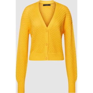 Żółty sweter Vero Moda z dzianiny