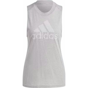 Bluzka Adidas w sportowym stylu z okrągłym dekoltem