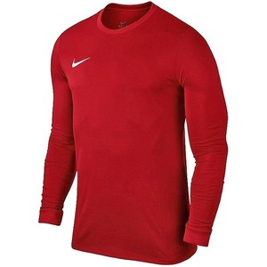 T-shirt Nike z długim rękawem w sportowym stylu z dżerseju