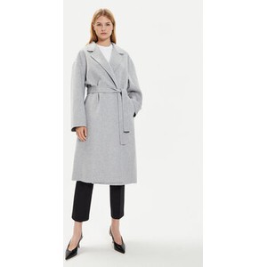 Płaszcz Calvin Klein oversize w stylu casual