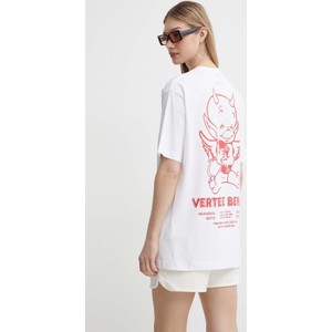 T-shirt Vertere Berlin z krótkim rękawem w młodzieżowym stylu z nadrukiem