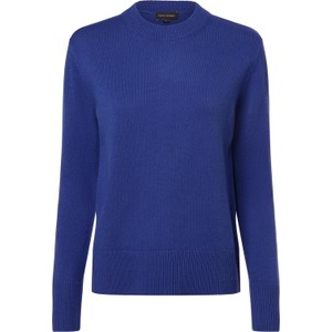 Niebieski sweter Franco Callegari z wełny