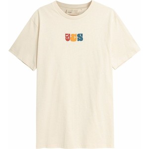 T-shirt Outhorn z krótkim rękawem z bawełny w stylu casual