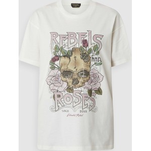 T-shirt Colourful Rebel z okrągłym dekoltem