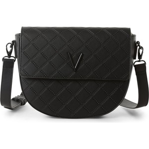 Czarna torebka Valentino w wakacyjnym stylu matowa ze skóry