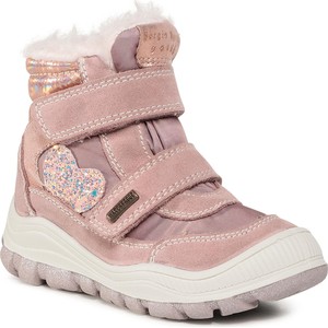 Różowe buty dziecięce zimowe Sergio Bardi Young