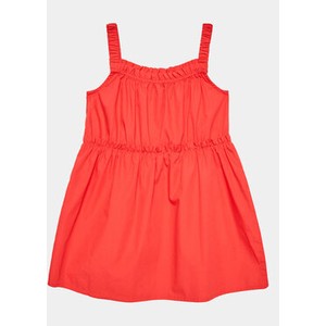 Czerwona sukienka dziewczęca United Colors Of Benetton