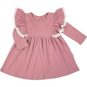 Różowa sukienka dziewczęca 5.10.15 z bawełny
