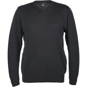 Czarny sweter M. Lasota w stylu casual z bawełny
