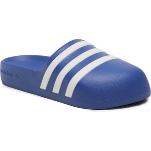 Niebieskie buty letnie męskie Adidas w sportowym stylu