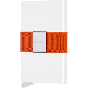 Pomarańczowy portfel męski Secrid
