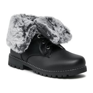 Czarne buty dziecięce zimowe Mayoral