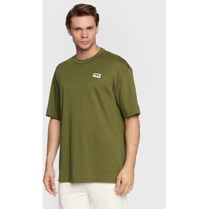 Zielony t-shirt Fila z krótkim rękawem