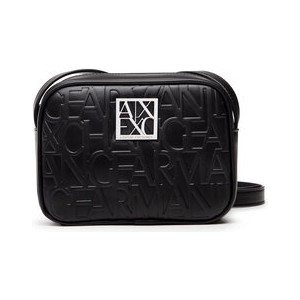 Czarna torebka Armani Exchange w młodzieżowym stylu