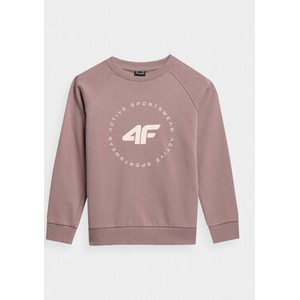 Różowa bluza dziecięca 4F