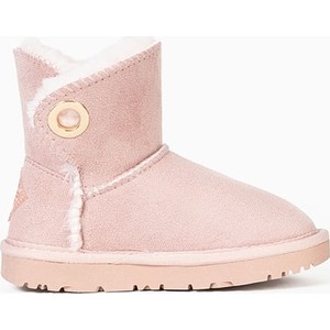 Różowe buty dziecięce zimowe Island Boot