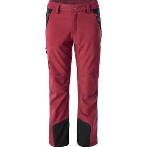 Czerwone spodnie Hi-Tec w sportowym stylu