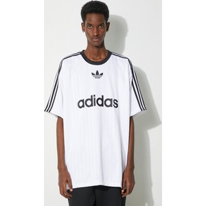 T-shirt Adidas Originals z nadrukiem w sportowym stylu