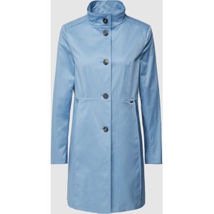 Niebieski płaszcz Cinque bez kaptura