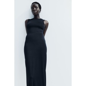 Czarna sukienka H & M maxi