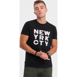 T-shirt Ombre w młodzieżowym stylu z krótkim rękawem