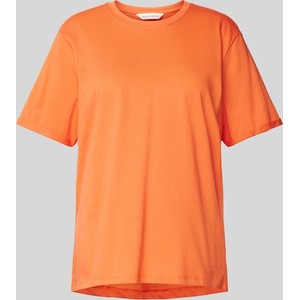 Pomarańczowa bluzka Peek&Cloppenburg w stylu casual