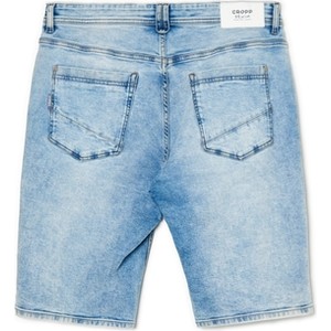 Niebieskie spodenki Cropp w młodzieżowym stylu z jeansu