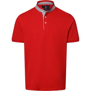 Czerwony t-shirt Andrew James Sailing w stylu casual
