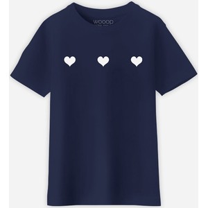 Granatowa koszulka dziecięca Wooop dla chłopców