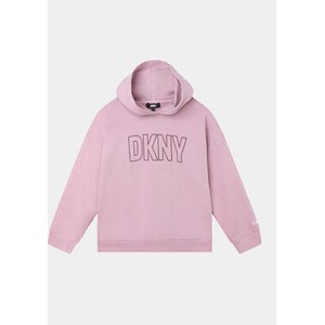 Różowa bluza dziecięca DKNY