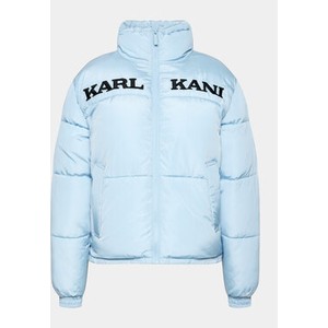 Niebieska kurtka Karl Kani w stylu retro