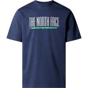 T-shirt The North Face z krótkim rękawem w młodzieżowym stylu z wełny
