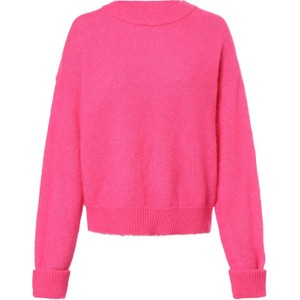 Różowy sweter American Vintage z wełny w stylu casual