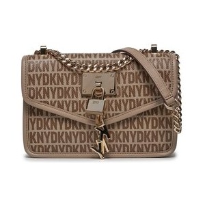 Brązowa torebka DKNY w młodzieżowym stylu