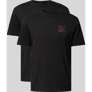 Hugo Boss T-shirt z nadrukiem z logo model ‘Dimento’