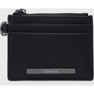 Czarny portfel męski Calvin Klein